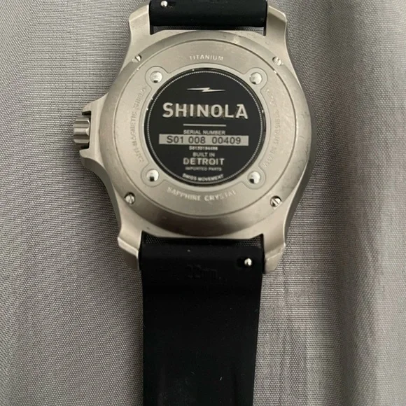 Shinola ice monster 43mm